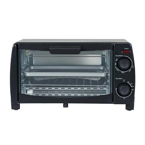 Dominion 4 slice toaster oven (Black)