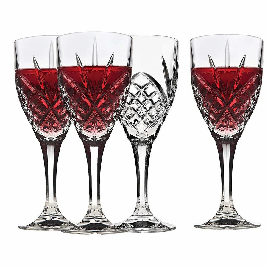 Dublin Crystal Goblet, Set of 4