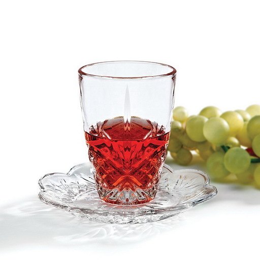 Dublin Crystal Kiddush Set