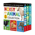 Noisy Animal 3-Book Boxed Set: My First Touch and Feel Sound Books: Noisy Baby Animals; Noisy Farm; Noisy Animals - Hardcover