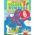 Really Fun Colour By Numbers For 6 Year Olds: A fun & educational colour-by-numbers activity book for six year old children - Paperback