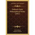 Diderot's Early Philosophical Works (1911) - Paperback