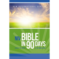 Bible in 90 Days-NIV: Cover to Cover in 12 Pages a Day - Paperback