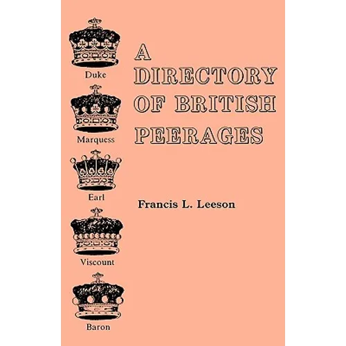Directory of British Peerages - Paperback