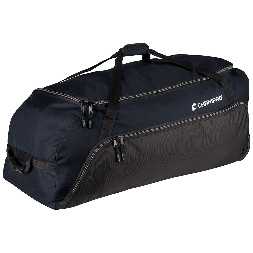 CHAMPRO SPORTSWEAR JUMBO ALL-PURPOSE BAG ON WHEELS 36" X 16" X 18"