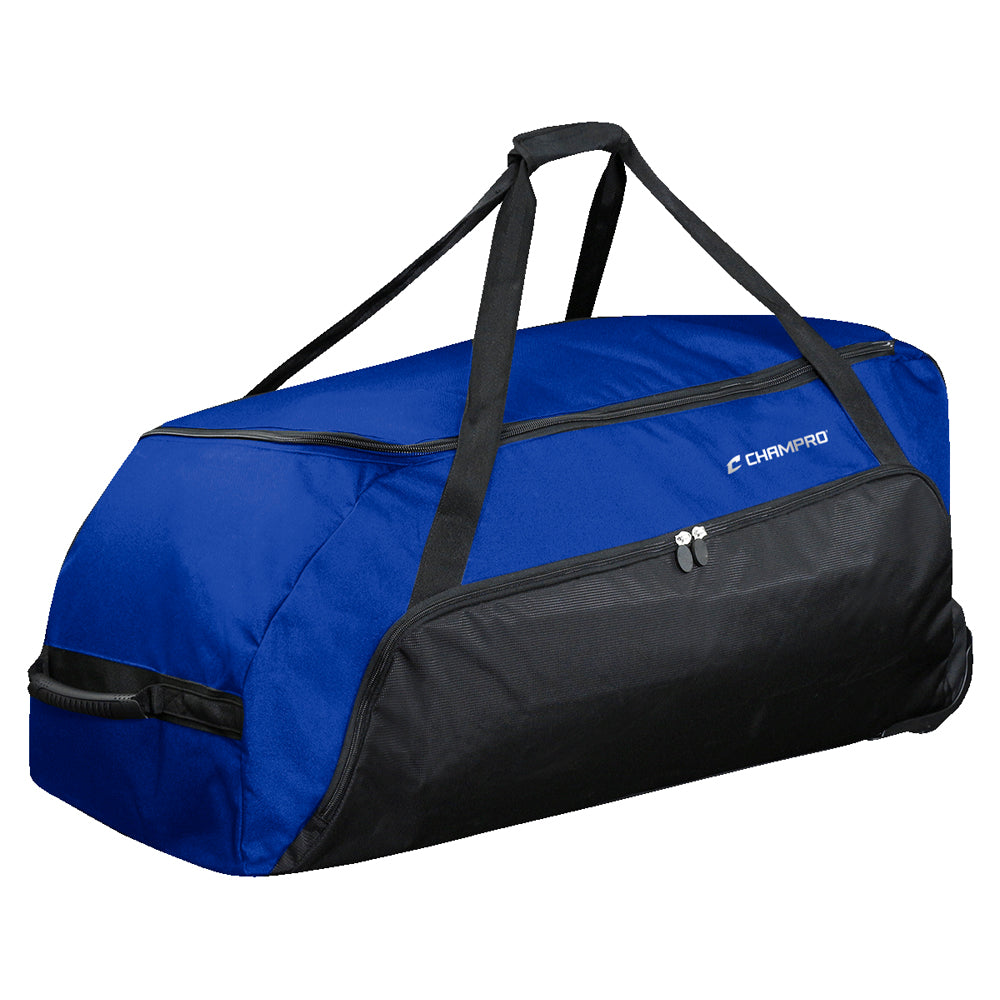 CHAMPRO SPORTSWEAR JUMBO ALL-PURPOSE BAG ON WHEELS 36" X 16" X 18"