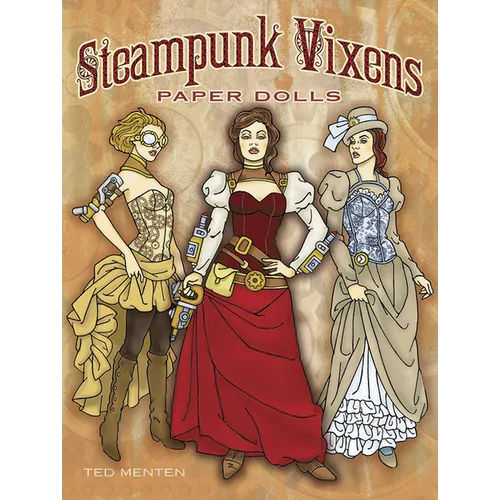 Steampunk Vixens Paper Dolls - Paperback