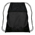 CHAMPRO SPORTSWEAR DRAWSTRING BAG WITH ZIPPER POCKET