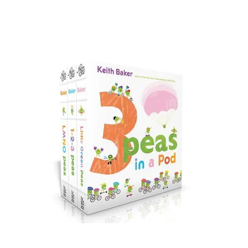 3 Peas in a Pod (Boxed Set): Lmno Peas; 1-2-3 Peas; Little Green Peas - Boxed Set
