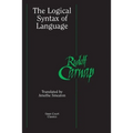 The Logical Syntax of Language - Paperback