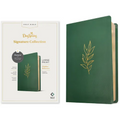 NLT Large Print Thinline Reference Bible, Dayspring Signature Collection, Filament Enabled (Leatherlike, Evergreen, Red Letter) - Imitation Leather
