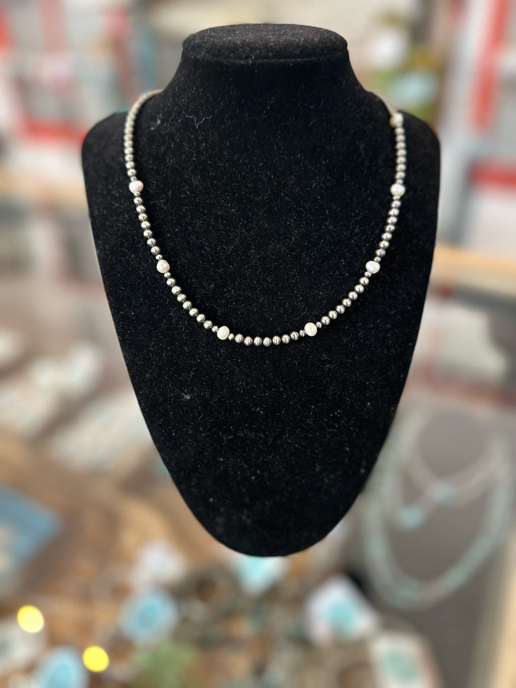 Jackie O Navajo Pearls