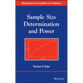 Sample Size Determination and Power - Hardcover