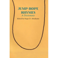 Jump-rope Rhymes: A Dictionary - Paperback
