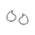 Enchanting Sterling Silver Post Earrings