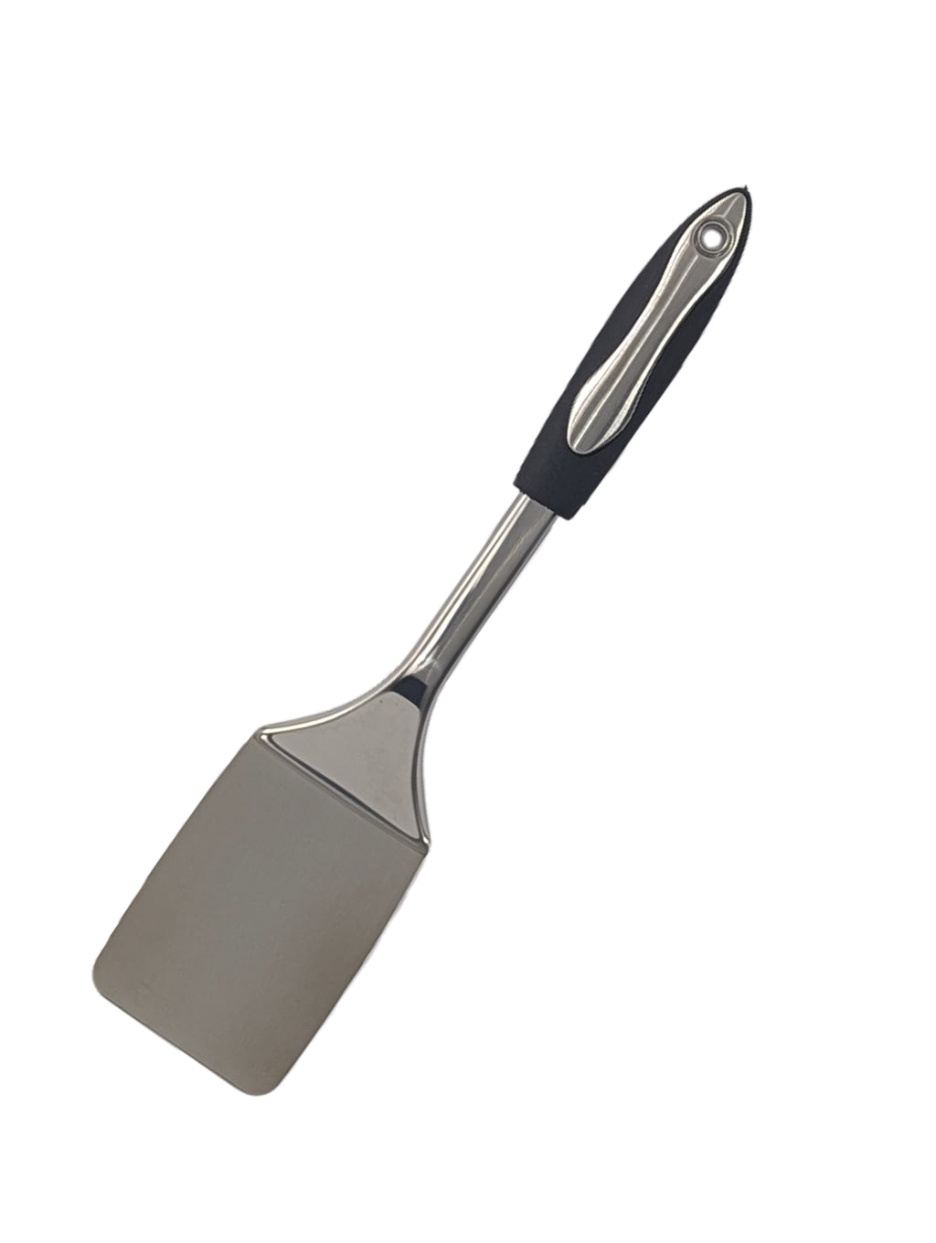 EFG Home, Rubber Handle Stainless Steel Solid Turner