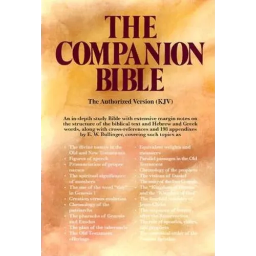 Companion Bible-KJV - Leather