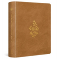 ESV Journaling Study Bible (Trutone Over Board, Nubuck Caramel) - Imitation Leather