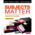 Subjects Matter, Second Edition: Exceeding Standards Through Powerful Content-Area Reading - Paperback