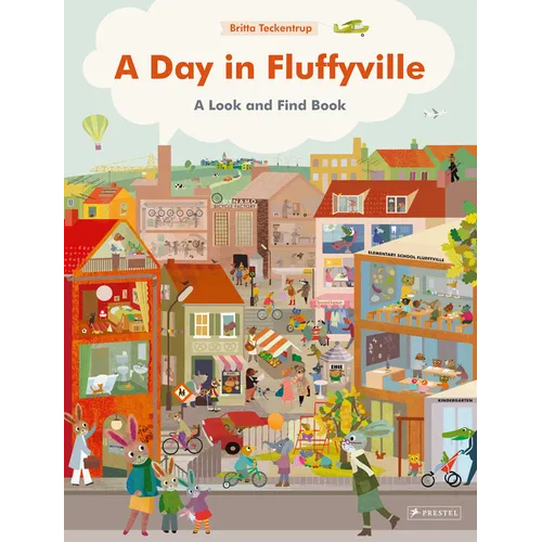A Day in Fluffyville: A Look-And-Find-Book - Board Book
