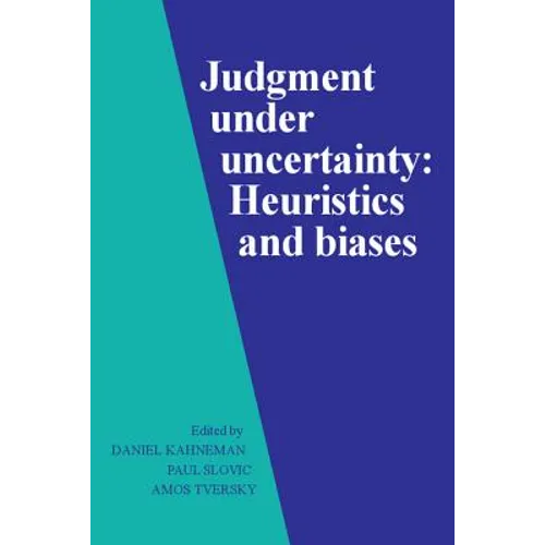 Judgment under Uncertainty - Paperback