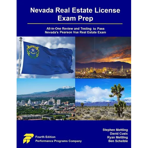 Nevada Real Estate License Exam Prep: All-in-One Review and Testing to Pass Nevada's Pearson Vue Real Estate Exam - Paperback