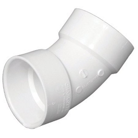 ELBOW 45 PVC DWV 1.5"HXH
