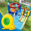 480W Bounce House Blower with Handle and Ground Stakes
