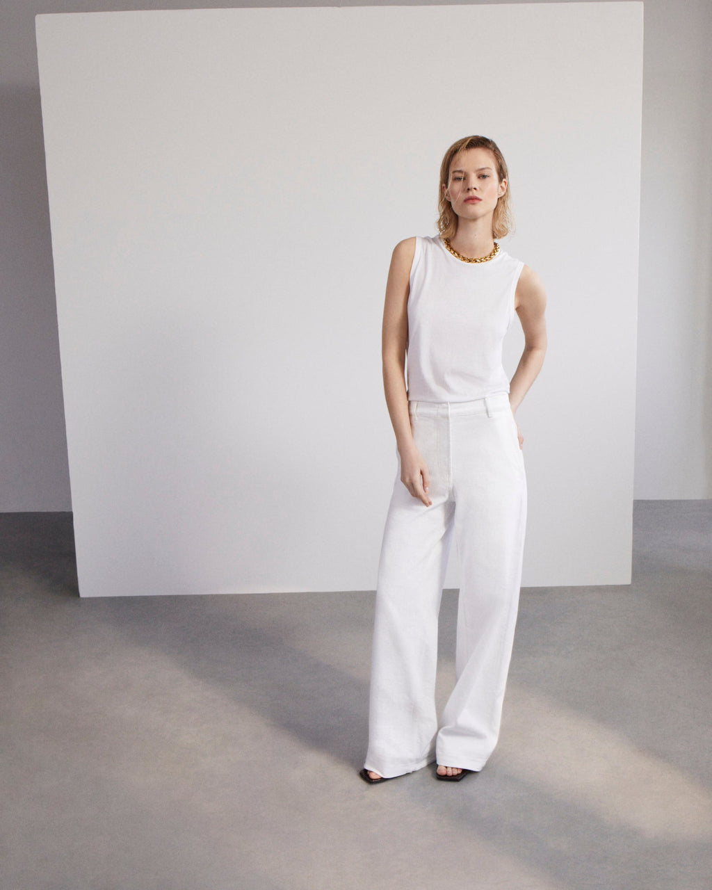 Boyfriend Denim Pant | Off White