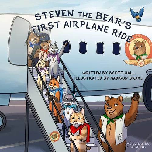 Steven the Bear's First Airplane Ride - Paperback