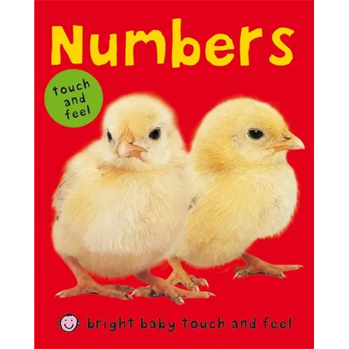 Numbers (Bright Baby Touch and Feel): A First Sensory Tactile Book - Board Book
