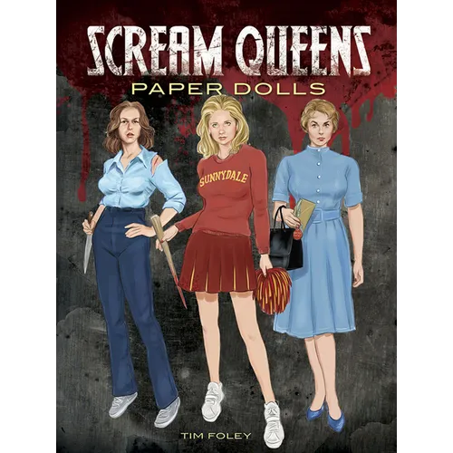 Scream Queens Paper Dolls - Paperback