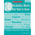 240 Vocabulary Words Kids Need to Know: Grade 3 - Paperback