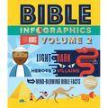 Bible Infographics for Kids Volume 2: Light and Dark, Heroes and Villains, and Mind-Blowing Bible Facts - Hardcover