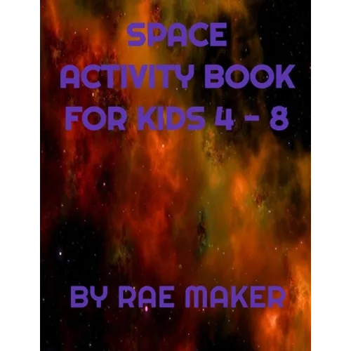 Best Space Activity Book for Kids 4 - 8 - Paperback