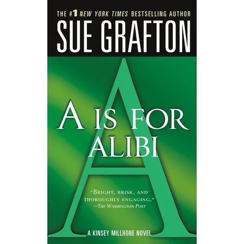 A is for Alibi: A Kinsey Millhone Mystery - Mass Market Paperbound