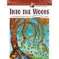 Creative Haven: Into the Woods: A Coloring Book with a Hidden Picture Twist - Paperback