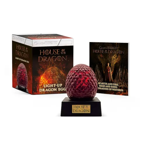 House of the Dragon: Light-Up Dragon Egg - Paperback