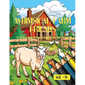 Whimsical Farm Friends: A Coloring Extravaganza for Young Artists - Paperback