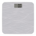 Escali Bathroom Scale Grey Pattern