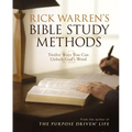 Rick Warren's Bible Study Methods: Twelve Ways You Can Unlock God's Word - Paperback