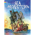 Sea Monsters Coloring Book - Paperback