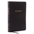 KJV, Reference Bible, Personal Size Giant Print, Bonded Leather, Black, Red Letter Edition - Bonded Leather