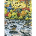 Forest Animals Coloring Book - Paperback