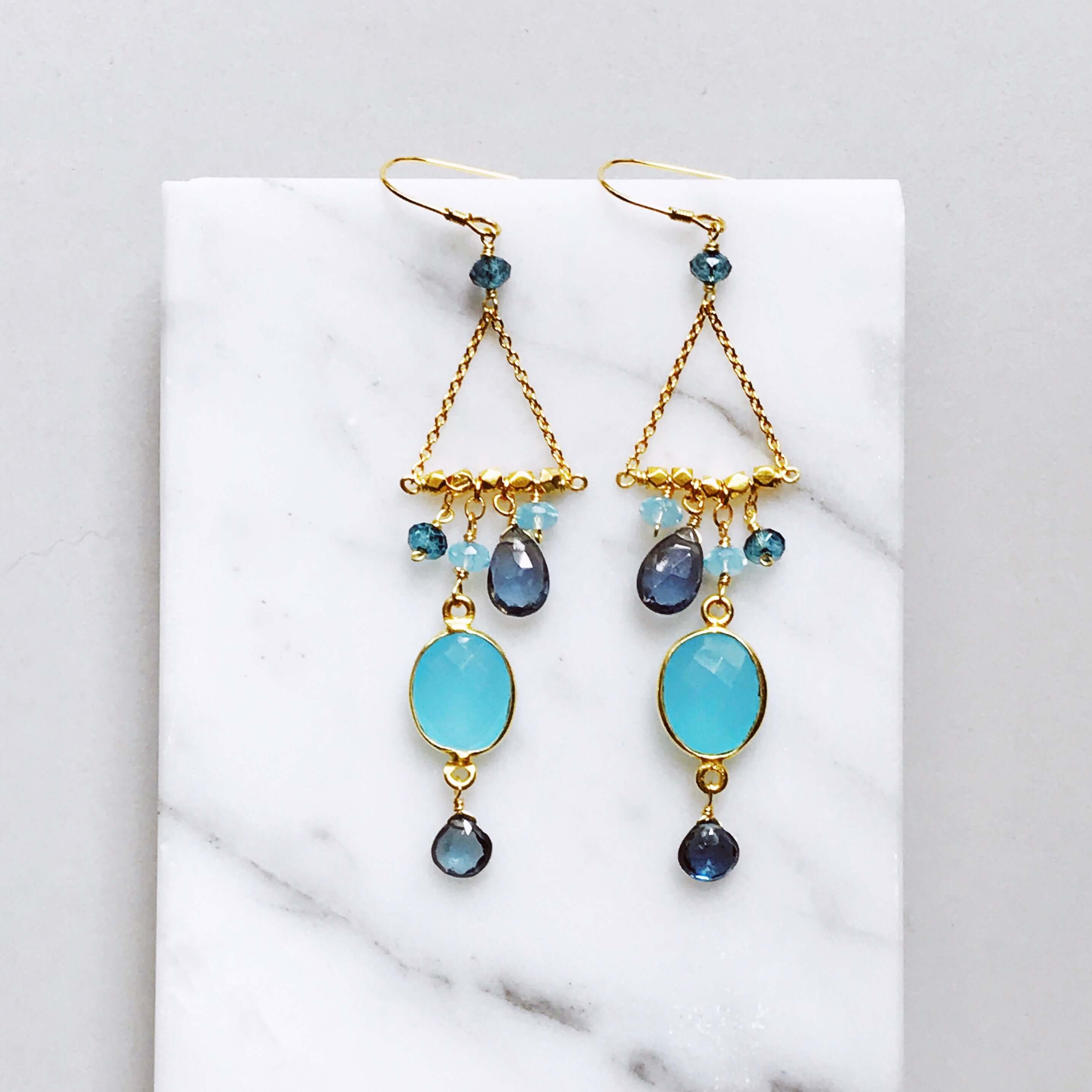 Rainbow Chandie Earrings