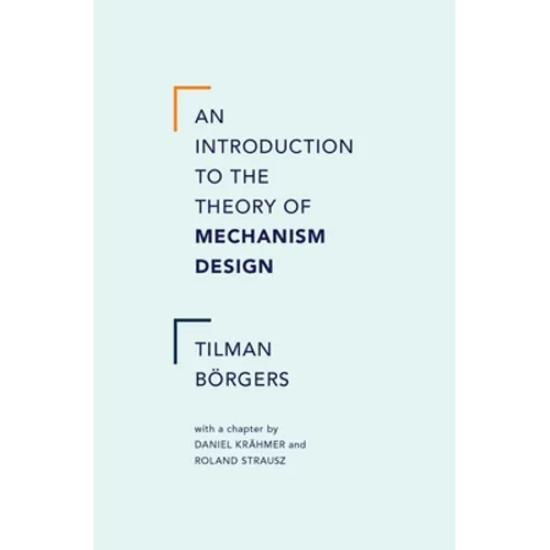Introduction to the Theory of Mechanism Design - Hardcover