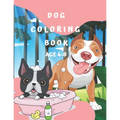 Dog Coloring Book Age 4-8 - Paperback