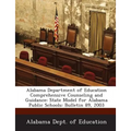 Alabama Department of Education Comprehensive Counseling and Guidance: State Model for Alabama Public Schools: Bulletin 89, 2003 - Paperback