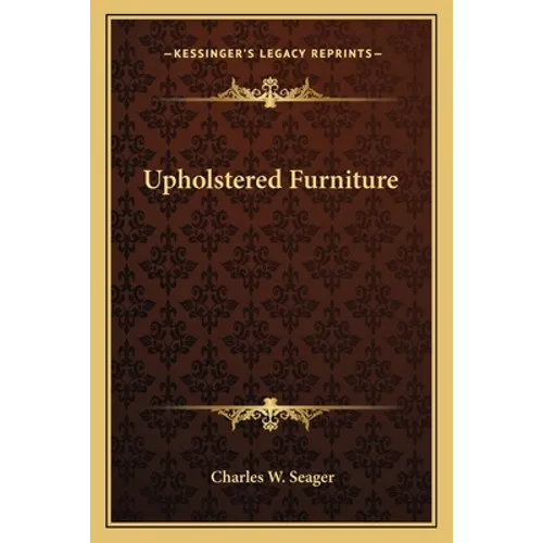 Upholstered Furniture - Paperback