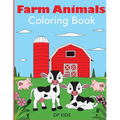 Farm Animals Coloring Book - Paperback